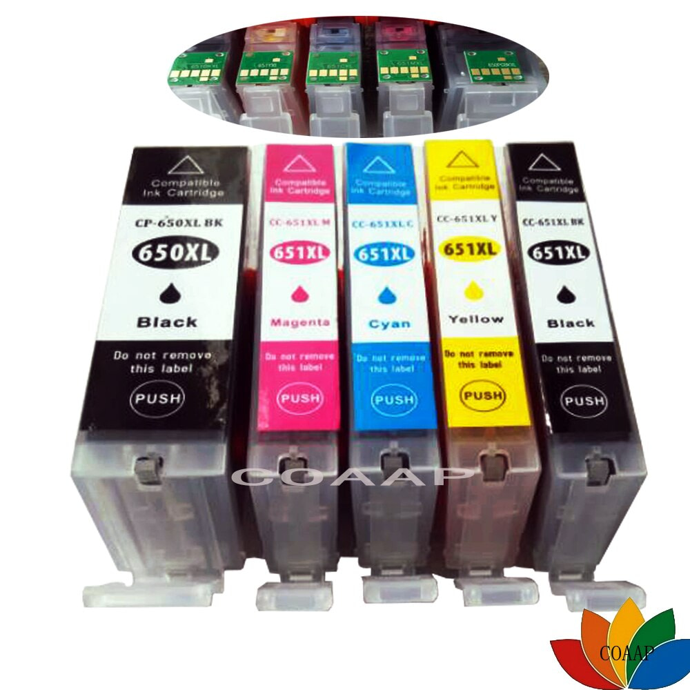  Cartouches  d encre  compatibles  Canon PGI 650 CLI 651 